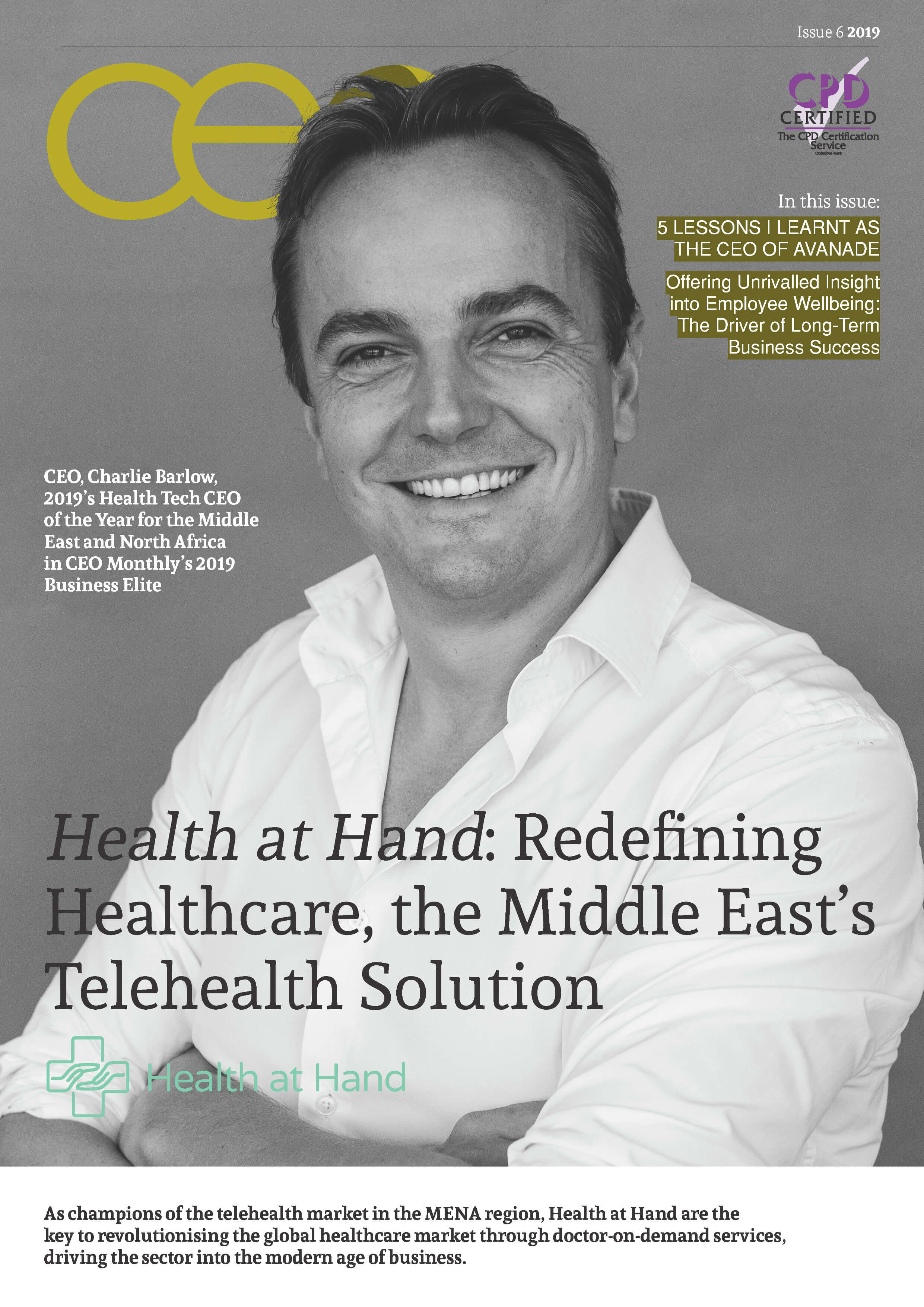 Magazine cover image - Issue 6 2019 | CEO Monthly