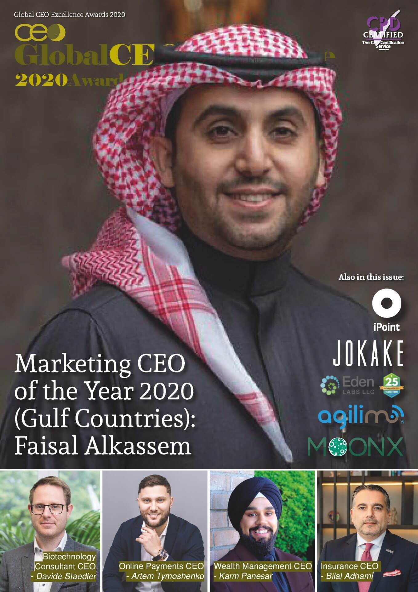 Winners supplement cover image - Global CEO Excellence Awards | CEO Monthly