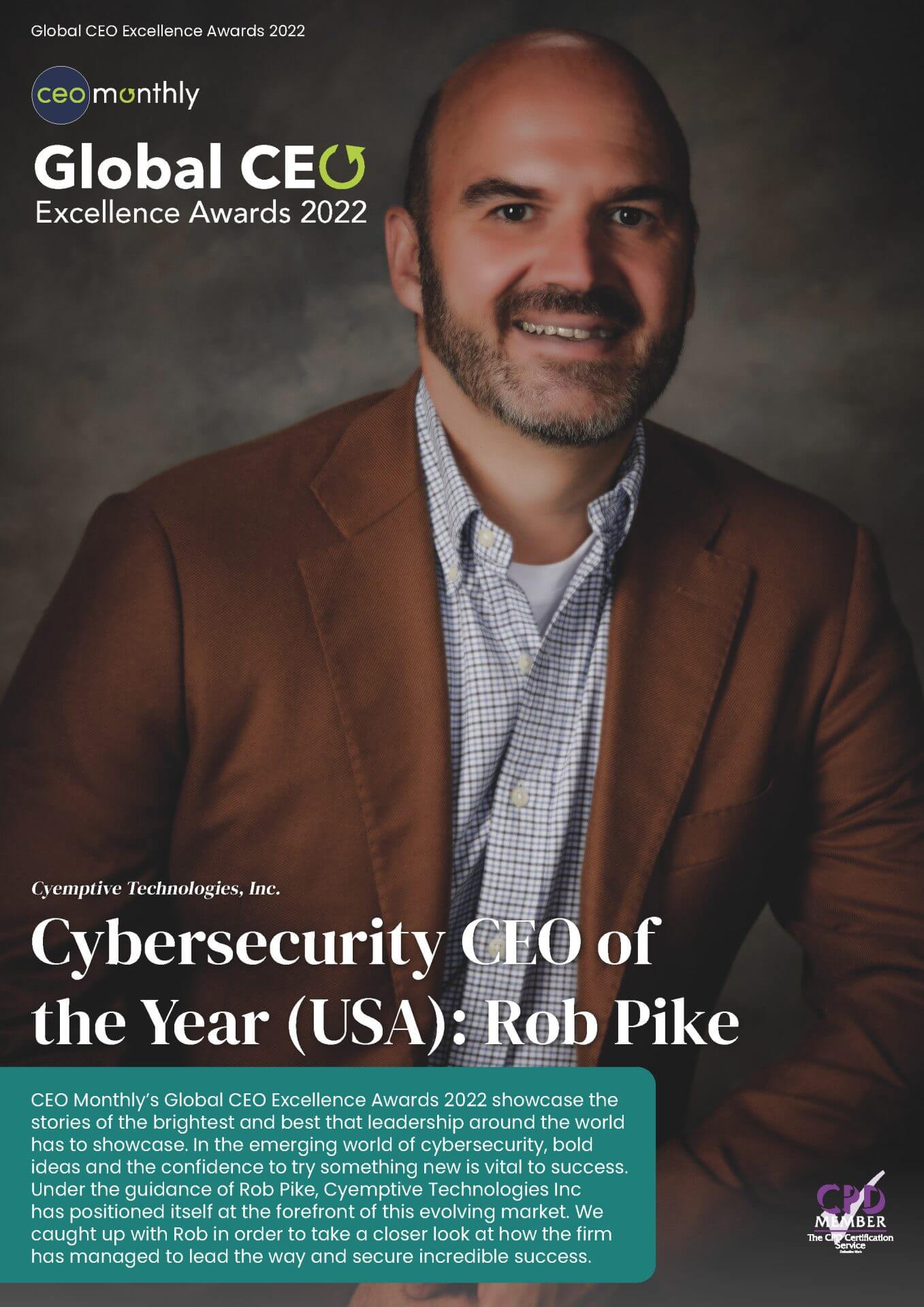 Winners supplement cover image - Global CEO Excellence Awards | CEO Monthly