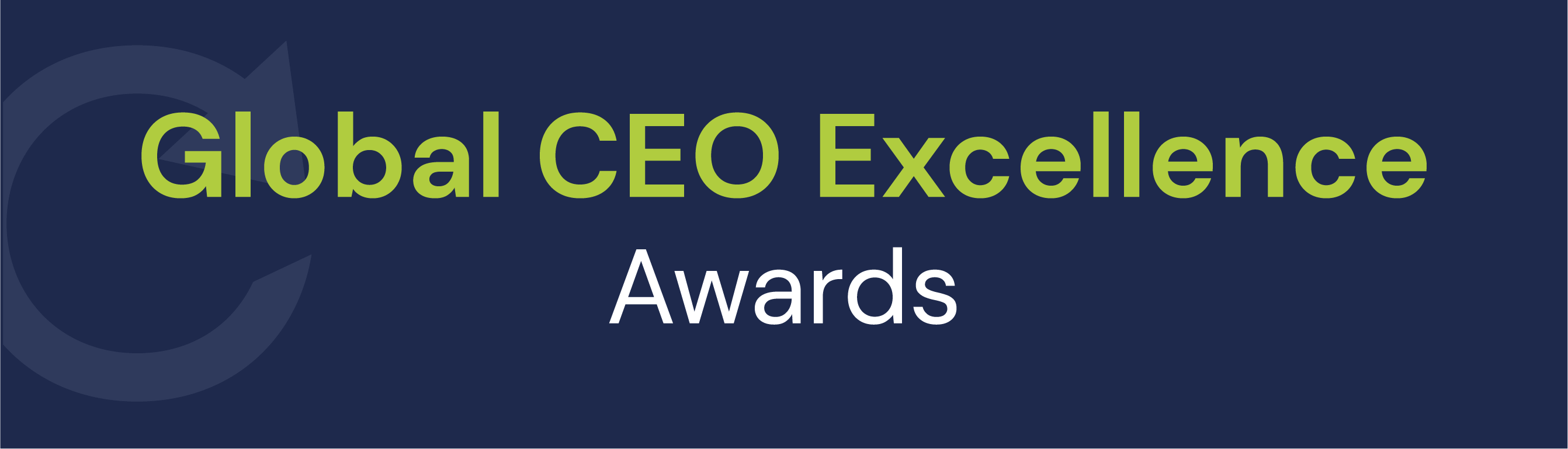 Global CEO Excellence Awards