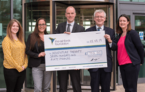 Law firm Ashfords launches new Charitable Foundation with Devon Adventure Therapy charity award