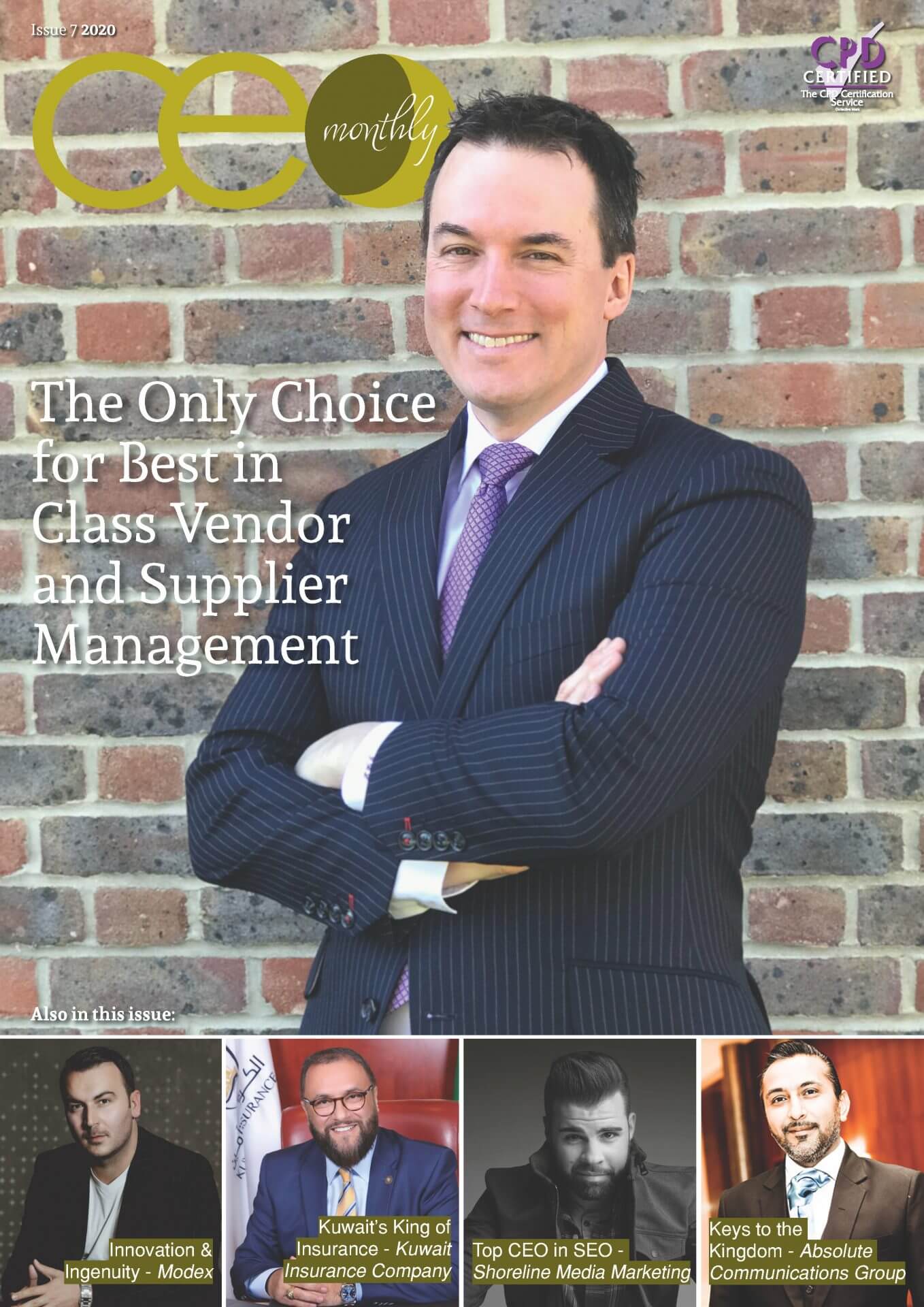 Magazine cover image - Issue 7 2020 | CEO Monthly