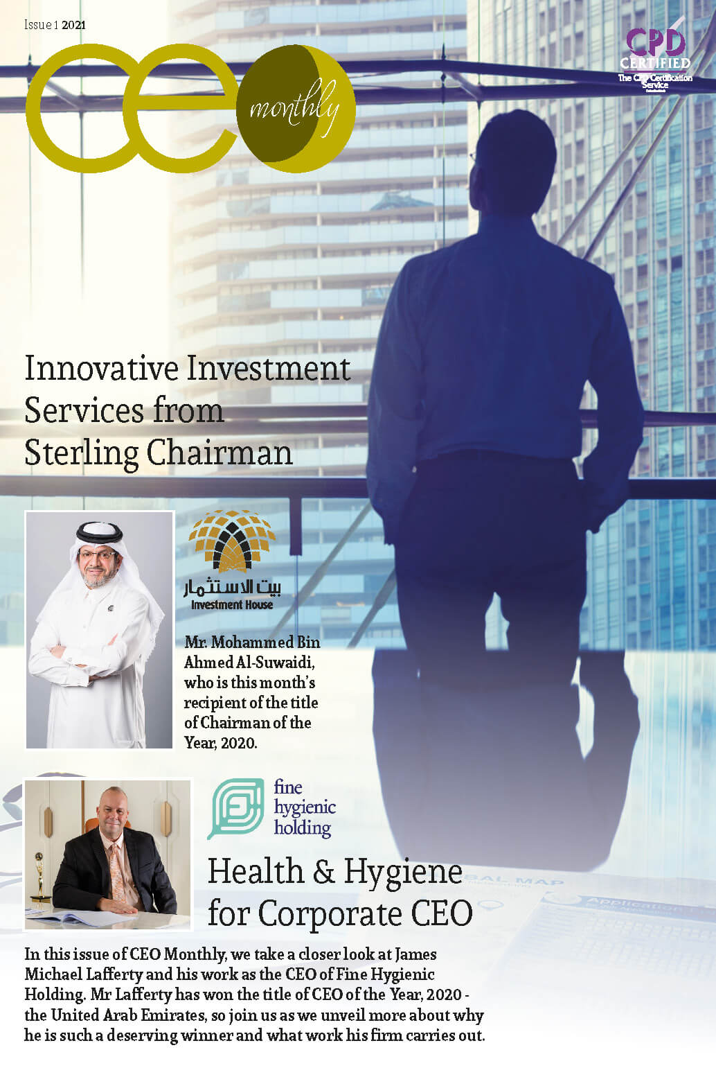 Magazine cover image - Issue 1 2021 | CEO Monthly