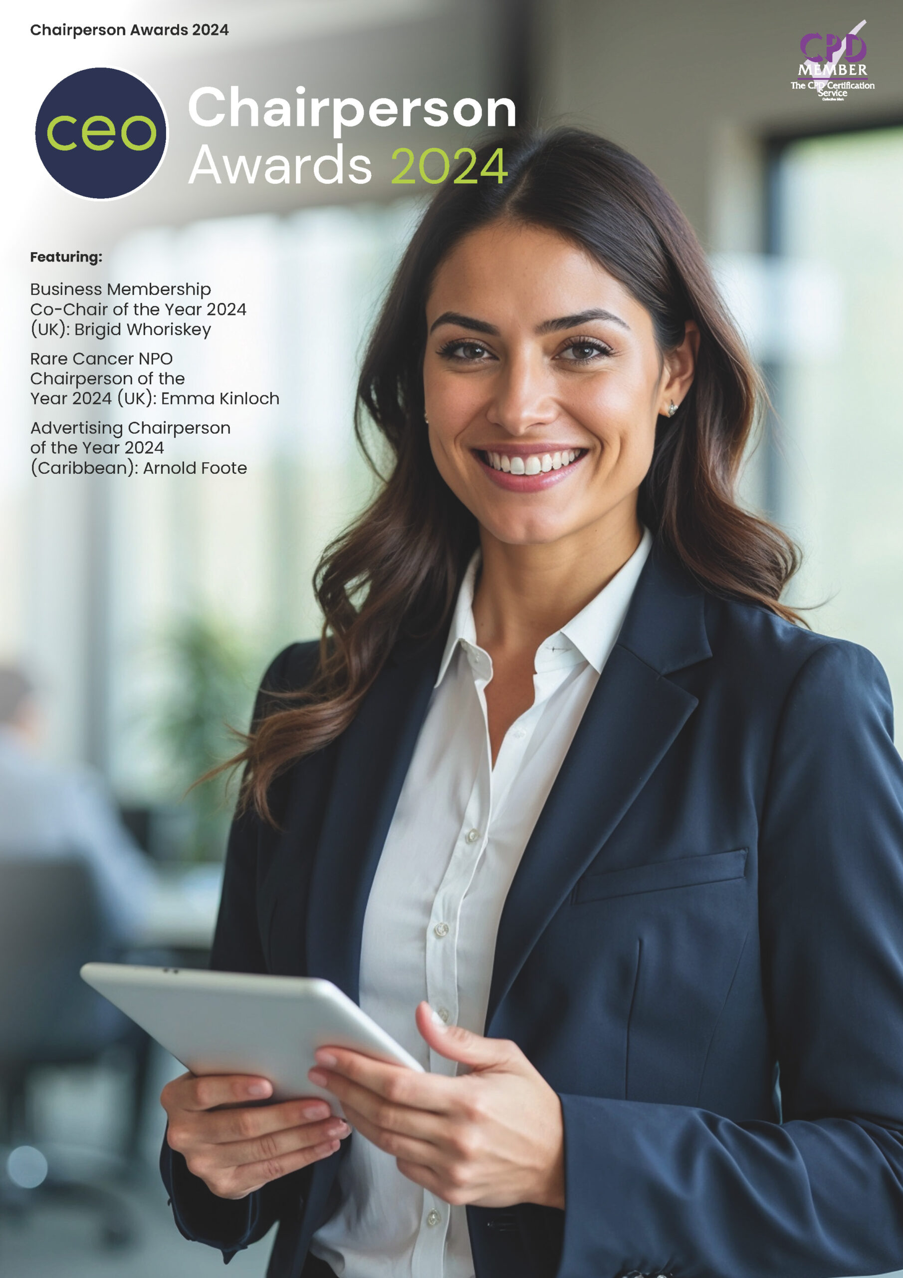 Winners supplement cover image - Chairperson Awards | CEO Monthly