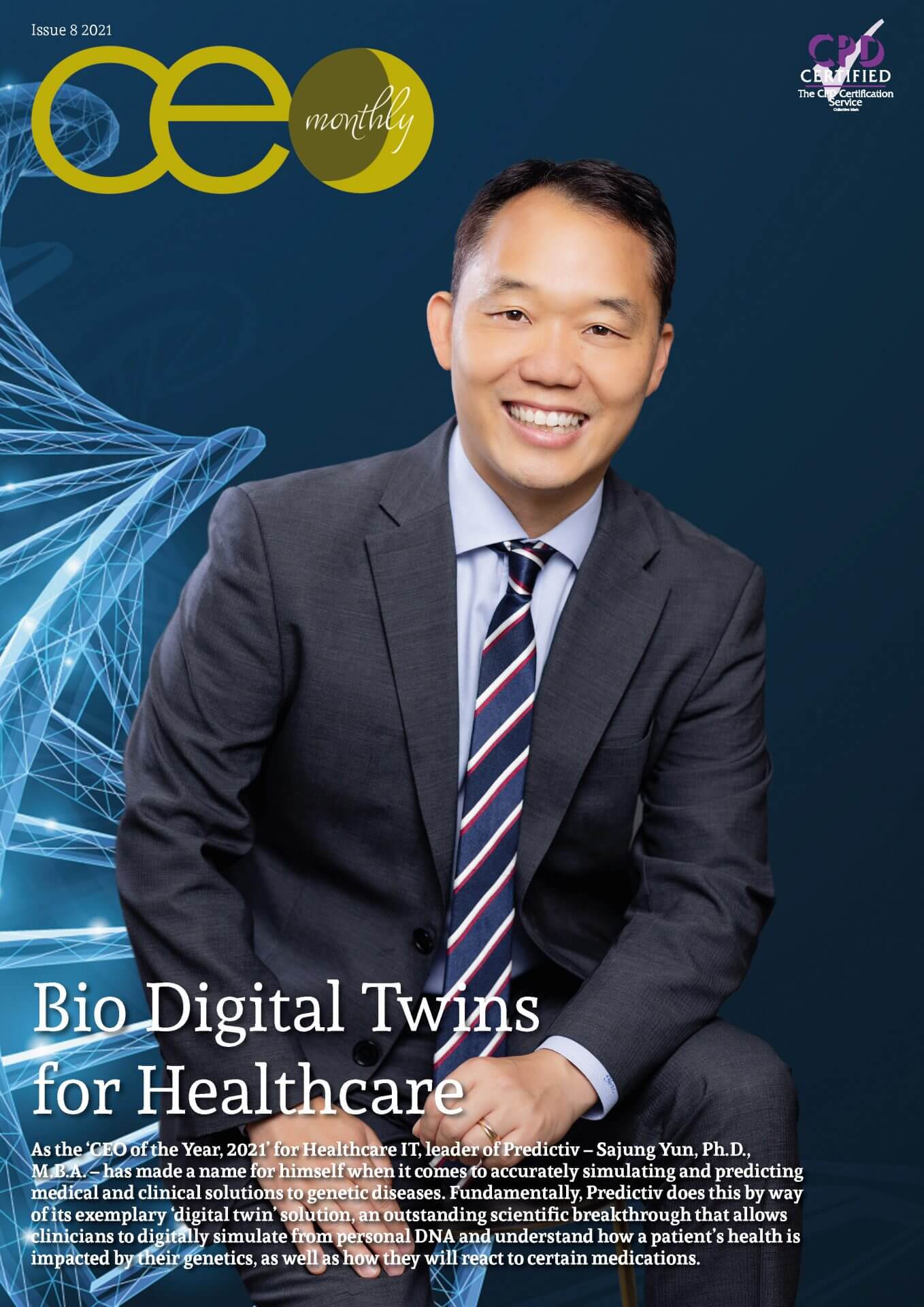 Magazine cover image - Issue 8 2021 | CEO Monthly