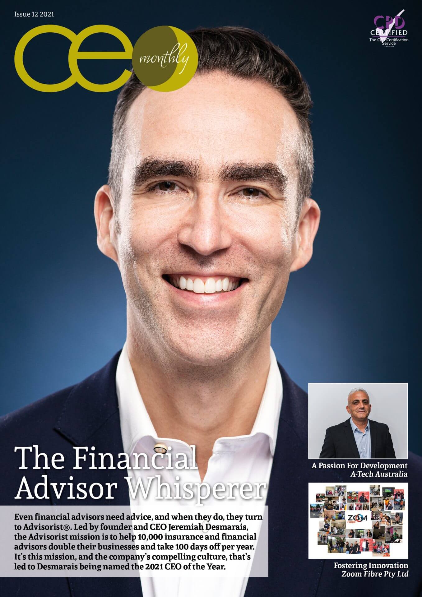 Magazine cover image - Issue 12 2021 | CEO Monthly