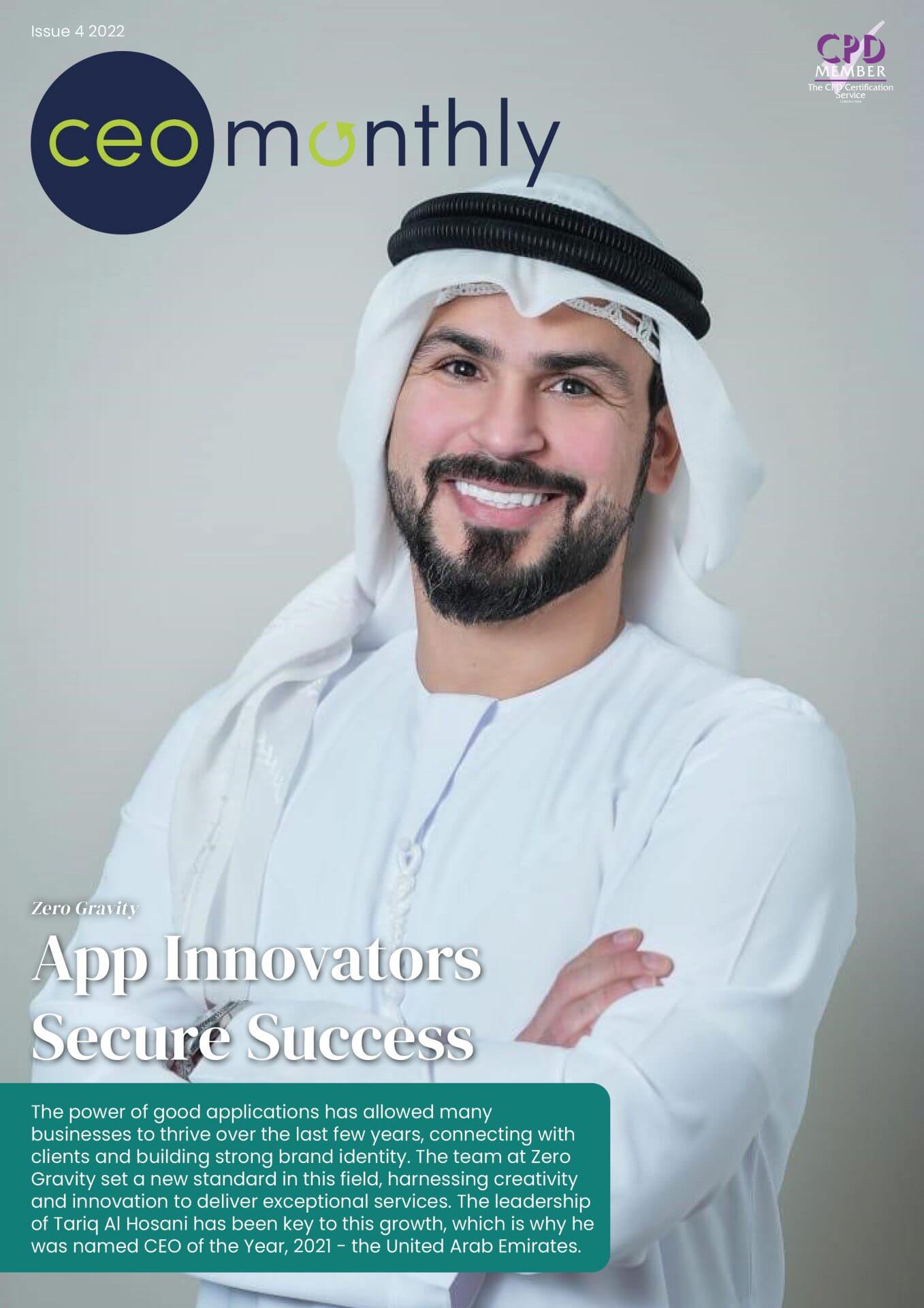 Magazine cover image - Issue 4 2022 | CEO Monthly