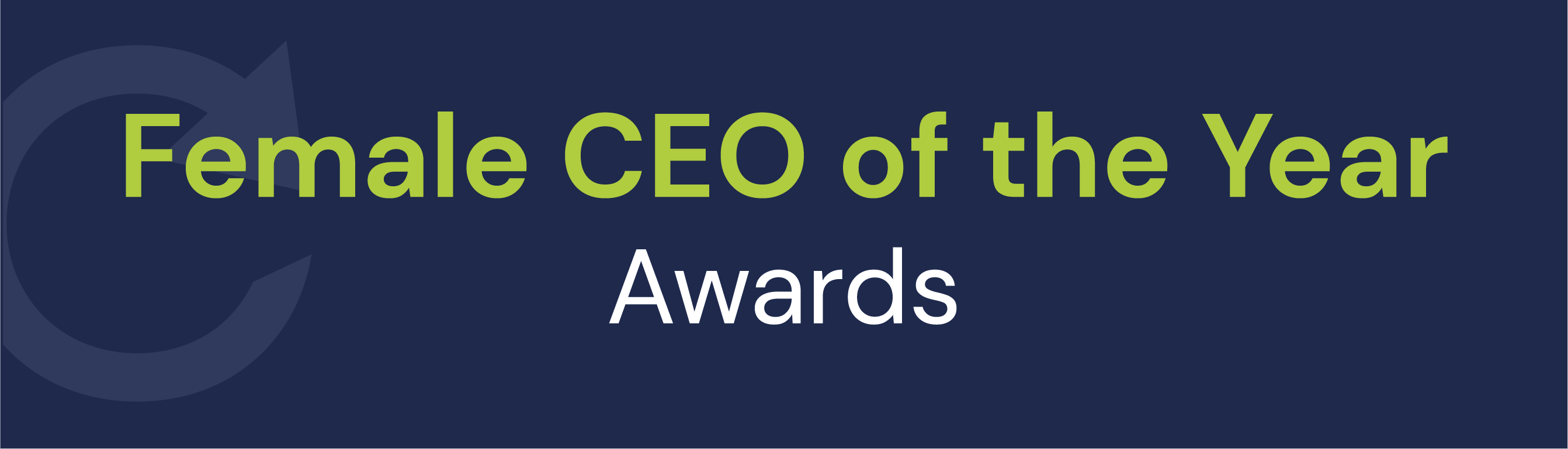 Female CEO of the Year Awards