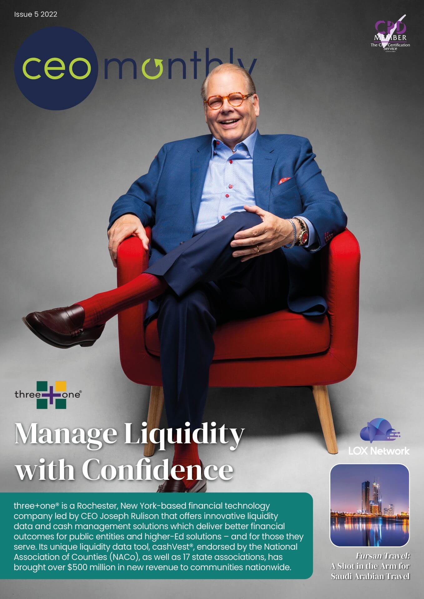 Magazine cover image - Issue 5 2022 | CEO Monthly