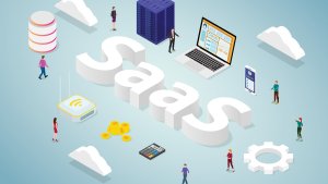 Concept illistration of SaaS