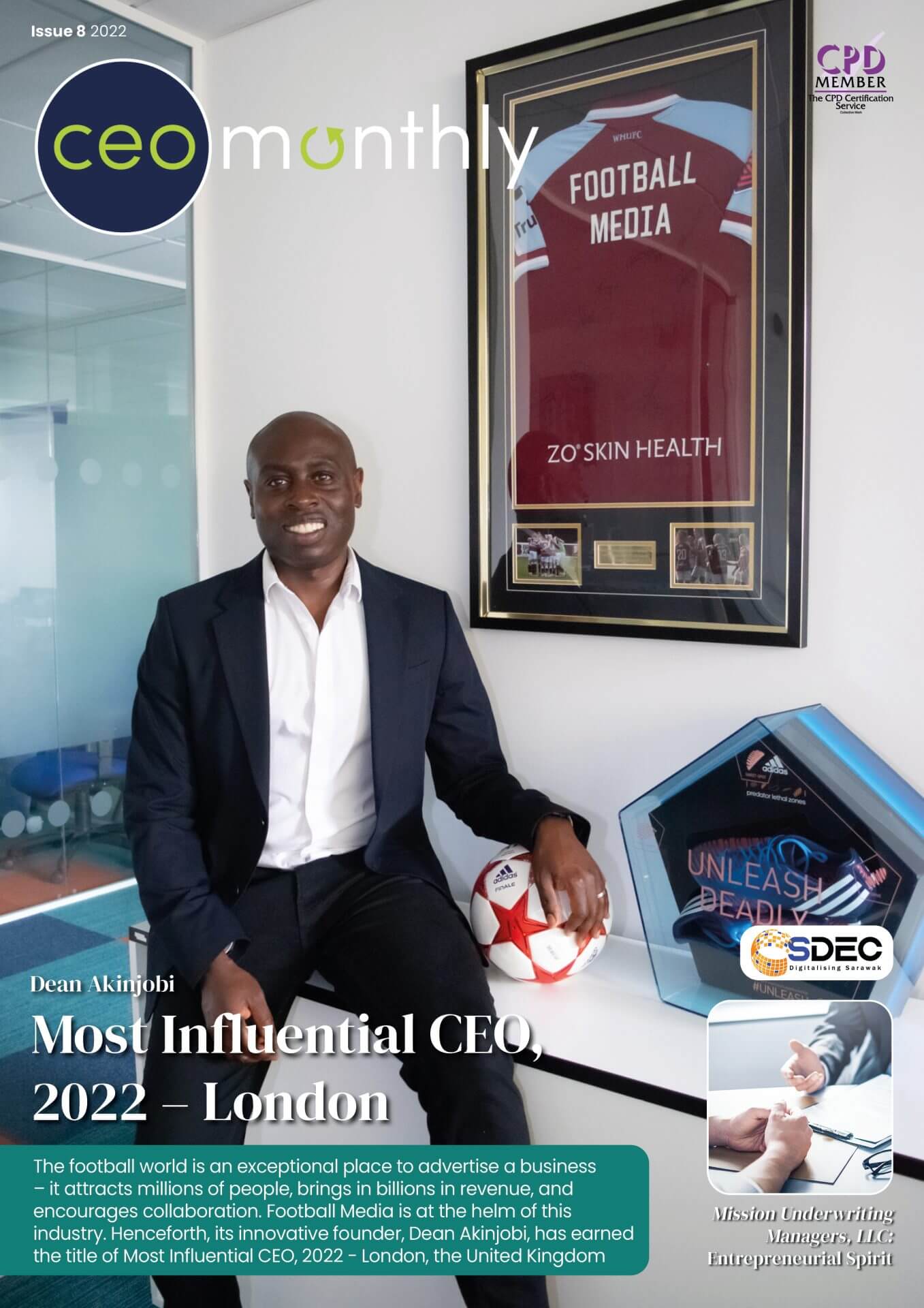 Magazine cover image - Issue 8 2022 | CEO Monthly