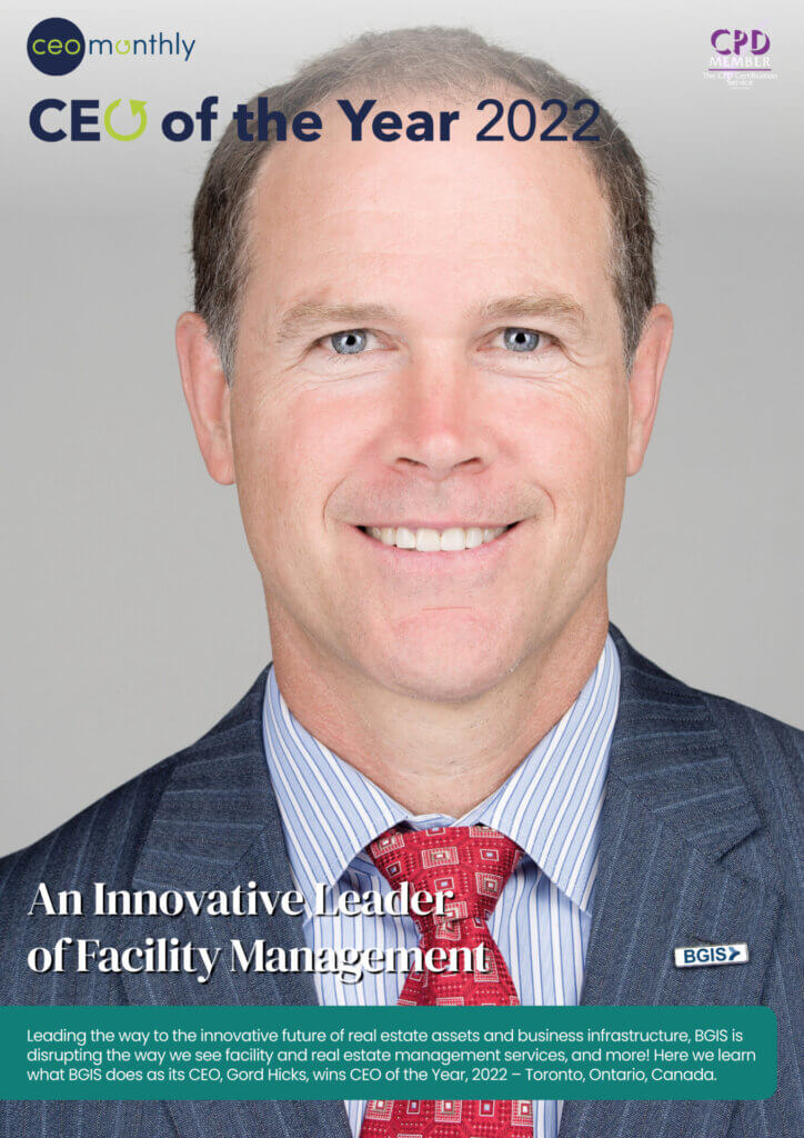 2022 CEO of the Year - Magazine front cover