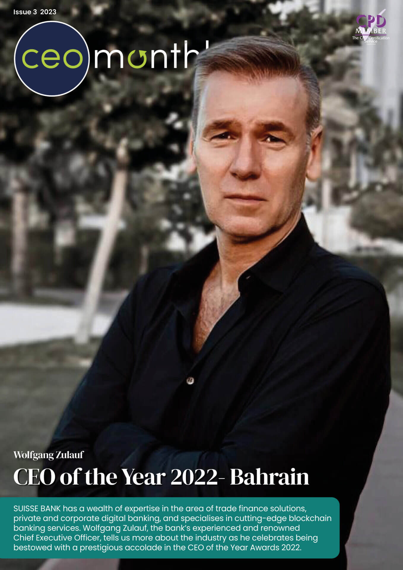 Magazine cover image - Issue 3 2023 | CEO Monthly
