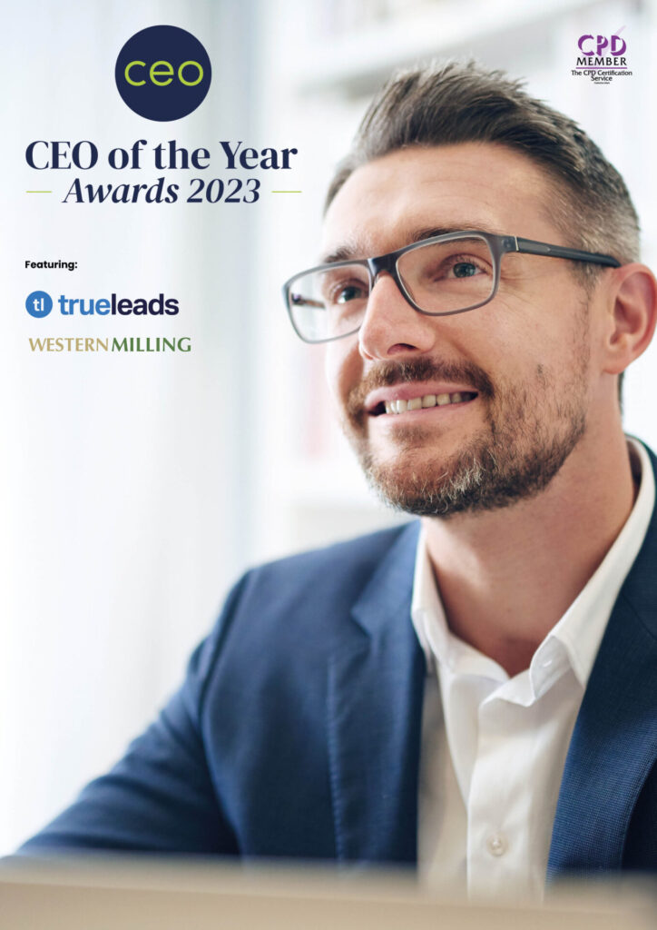 2023 CEO of the Year Awards - Magazine front cover