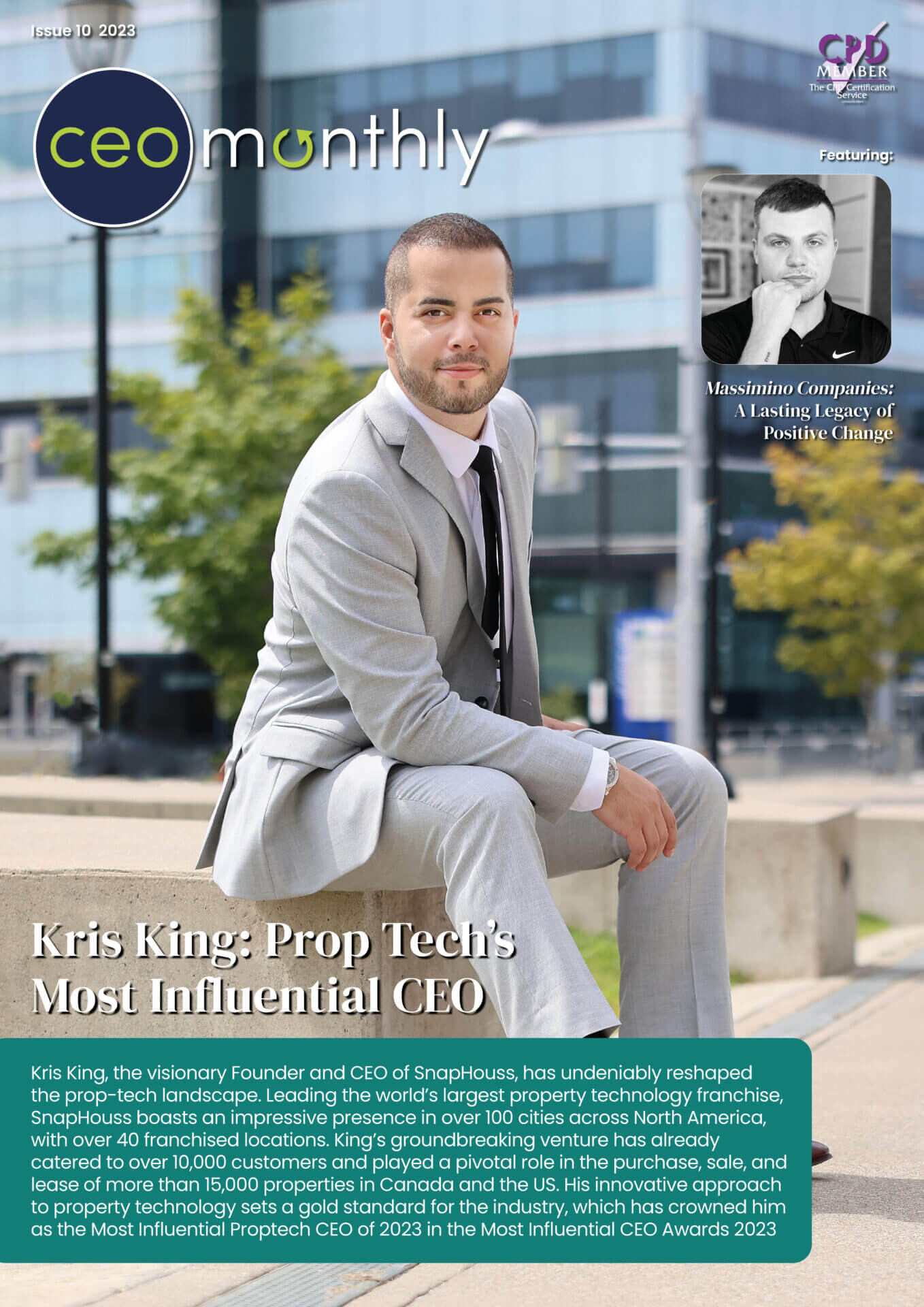 Magazine cover image - Issue 10 2023 | CEO Monthly
