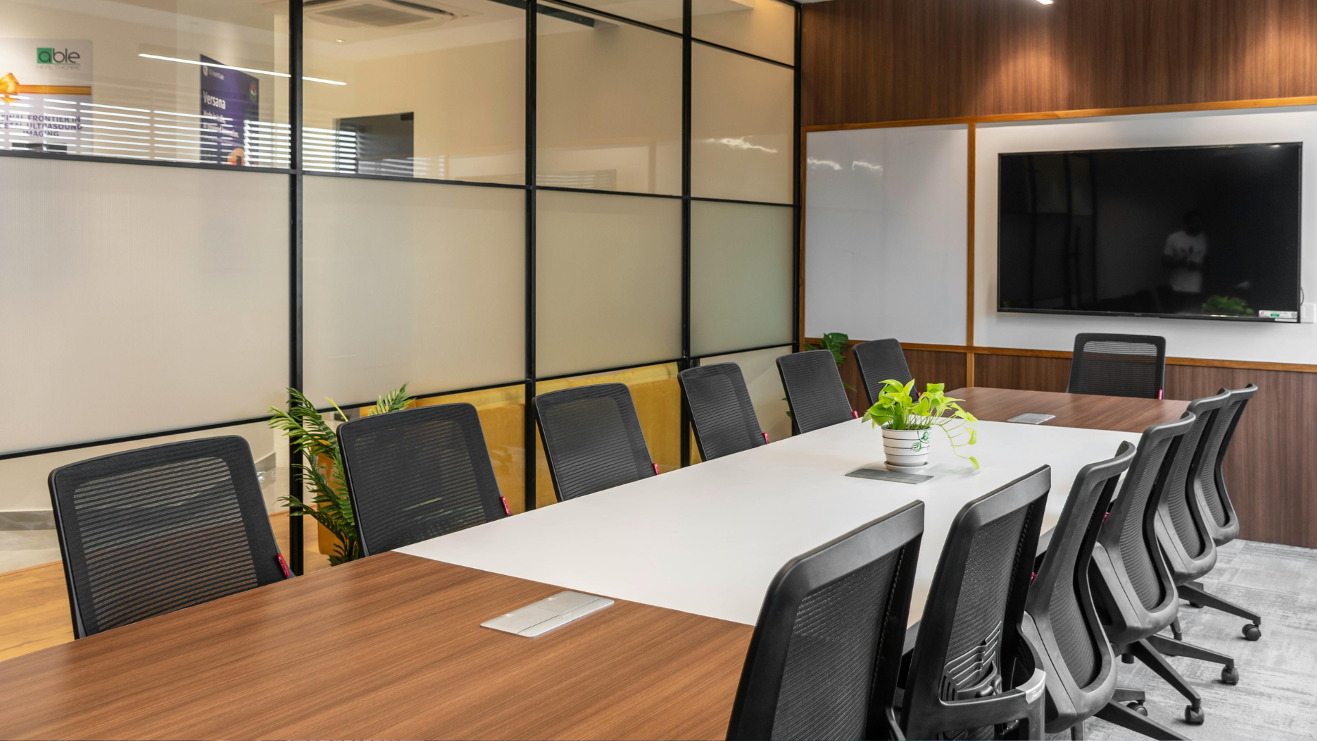 Meeting room in office