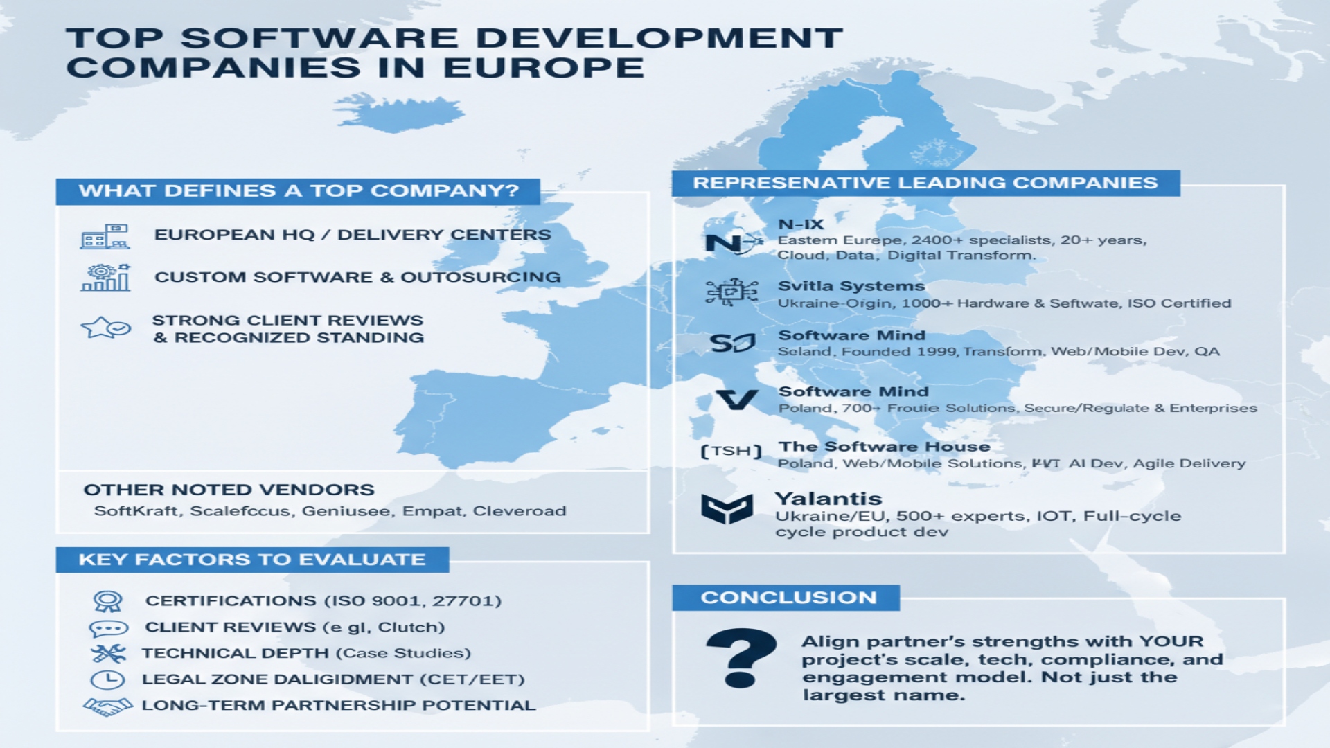 7 Best Software Development Companies in Europe - Featured Image | CEO Monthly