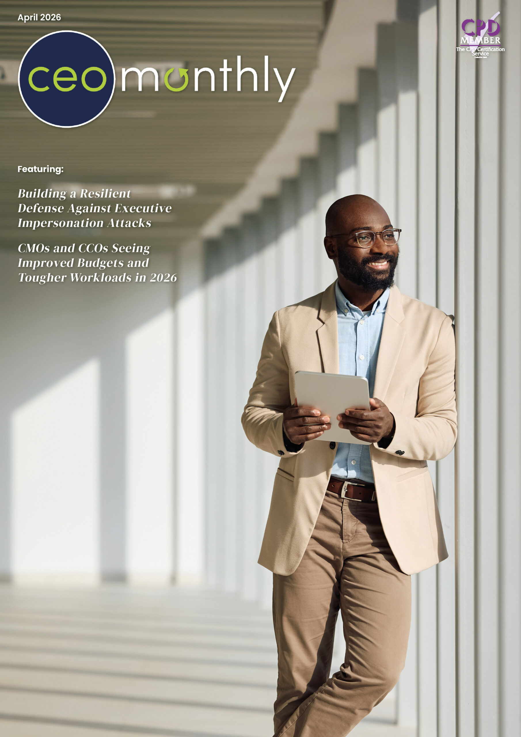 Magazine cover image - April 2026 | CEO Monthly