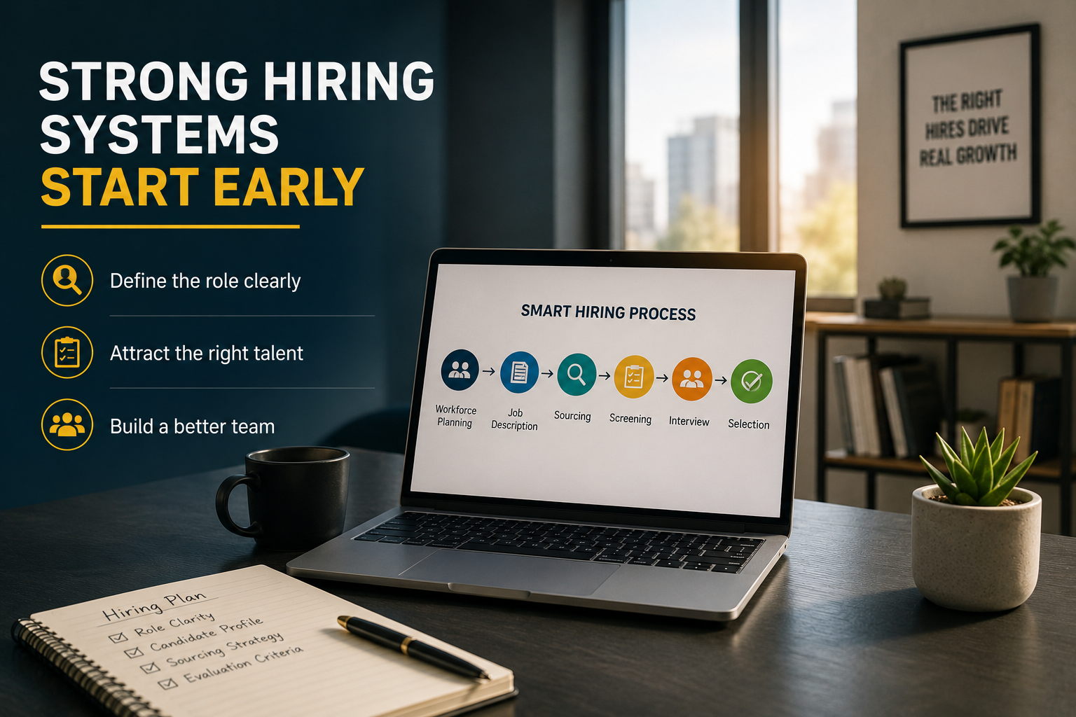 Why Strong Hiring Systems Start Before the Interview Stage - Featured Image | CEO Monthly