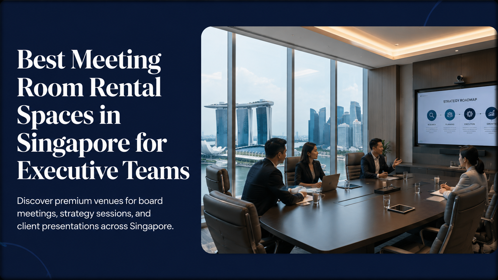 Best Meeting Room Rental Spaces in Singapore for Executive Teams - Featured Image | CEO Monthly