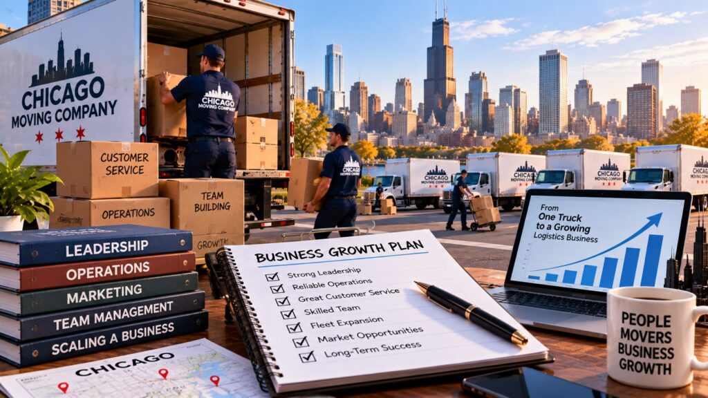 Post Thumbnail - From One Truck to a Growing Logistics Business: Leadership Lessons from Building a Chicago Moving Company