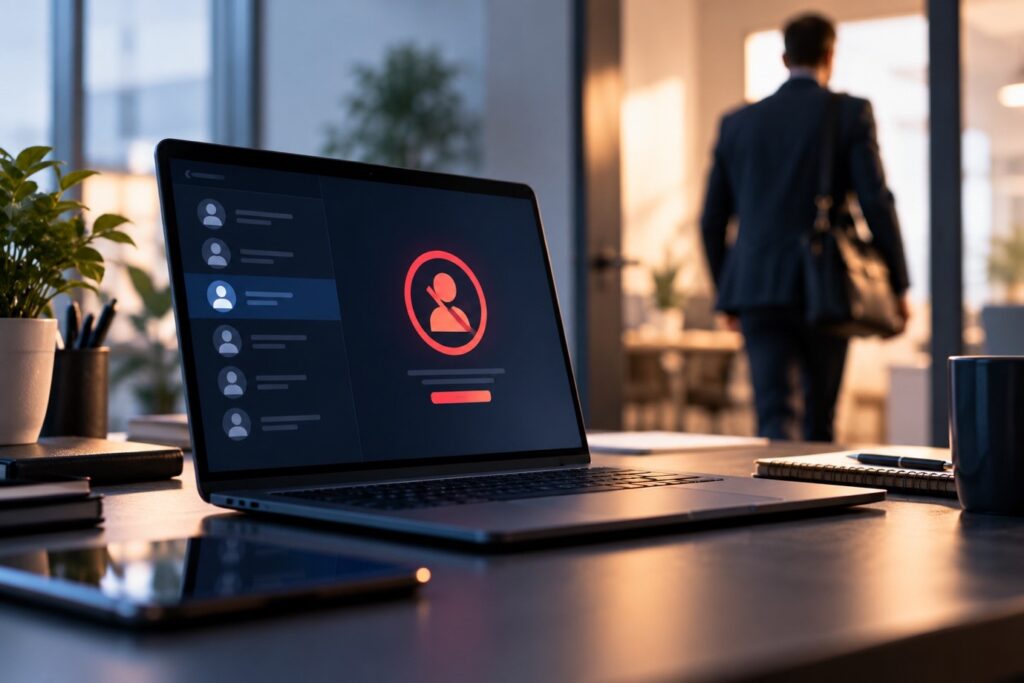 Post Thumbnail - The Overlooked Cybersecurity Risks of Employee Offboarding