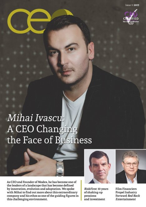 CEO Monthly Issue 11 2019 cover