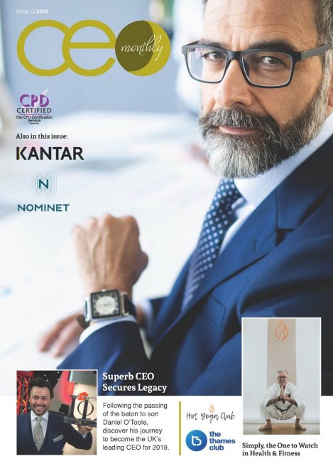 CEO Monthly Issue 12 2019 cover