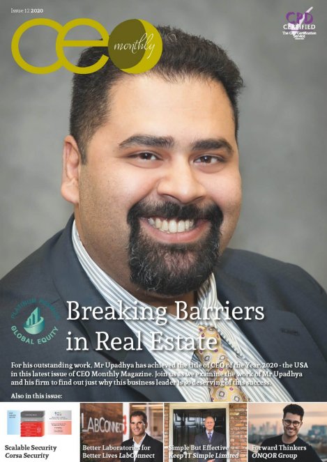 CEO Monthly Issue 12 2020 cover
