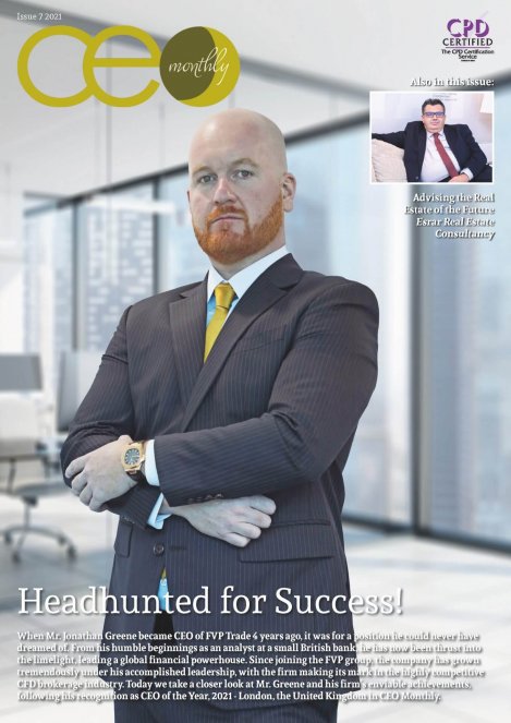 CEO Monthly Issue 7 2021 cover