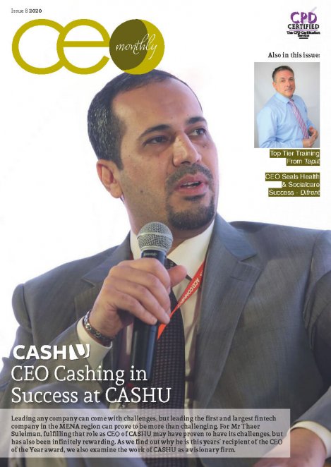 CEO Monthly Issue 8 2020 cover